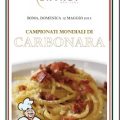 Mondiali di Carbonara, il gran giorno si avvicina!