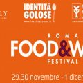 Roma Food & Wine Festival, i grandi piatti (e vini) d’Italia