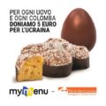 Uova di Pasqua e Colombe per aiutare i profughi ucraini